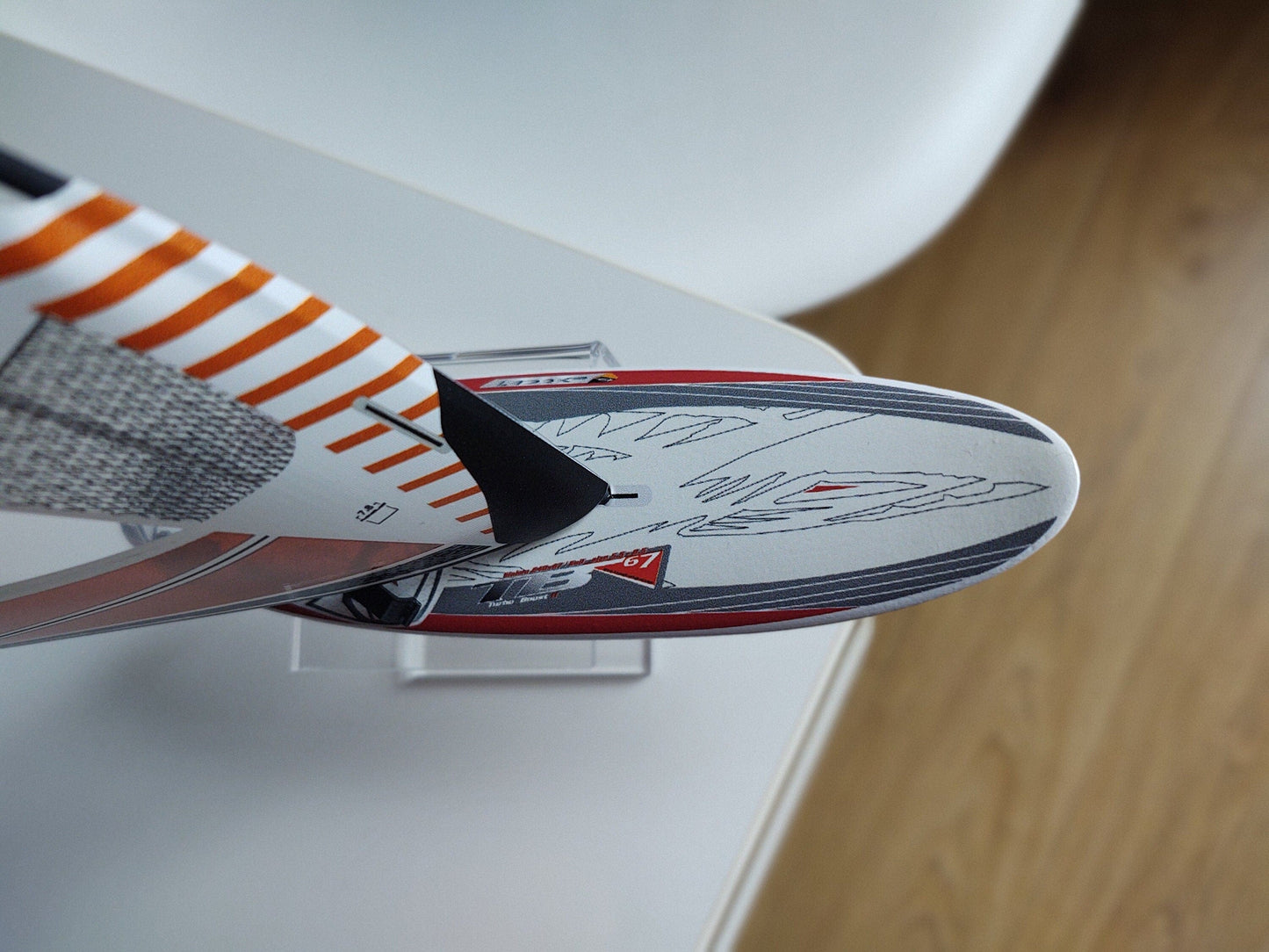 WindGiftModels Model Model Windsurfing Exocet Turbo Boost 67 Loftasails RacingBlade 7.8