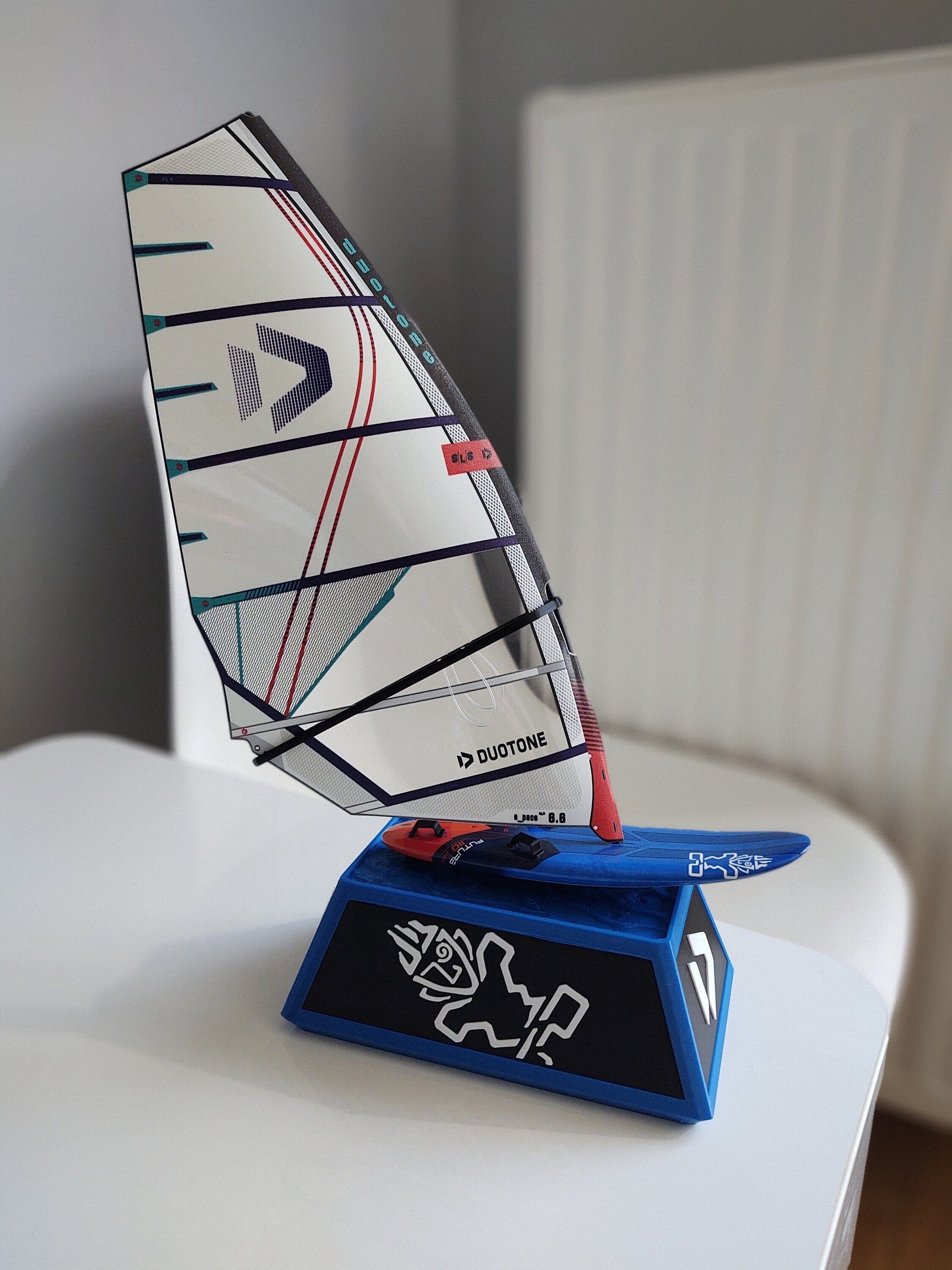 WindGiftModels Model Windsurfing model - Starboard Futura (2023) Duotone E_Pace SLS C05:white (2023) - New Stand