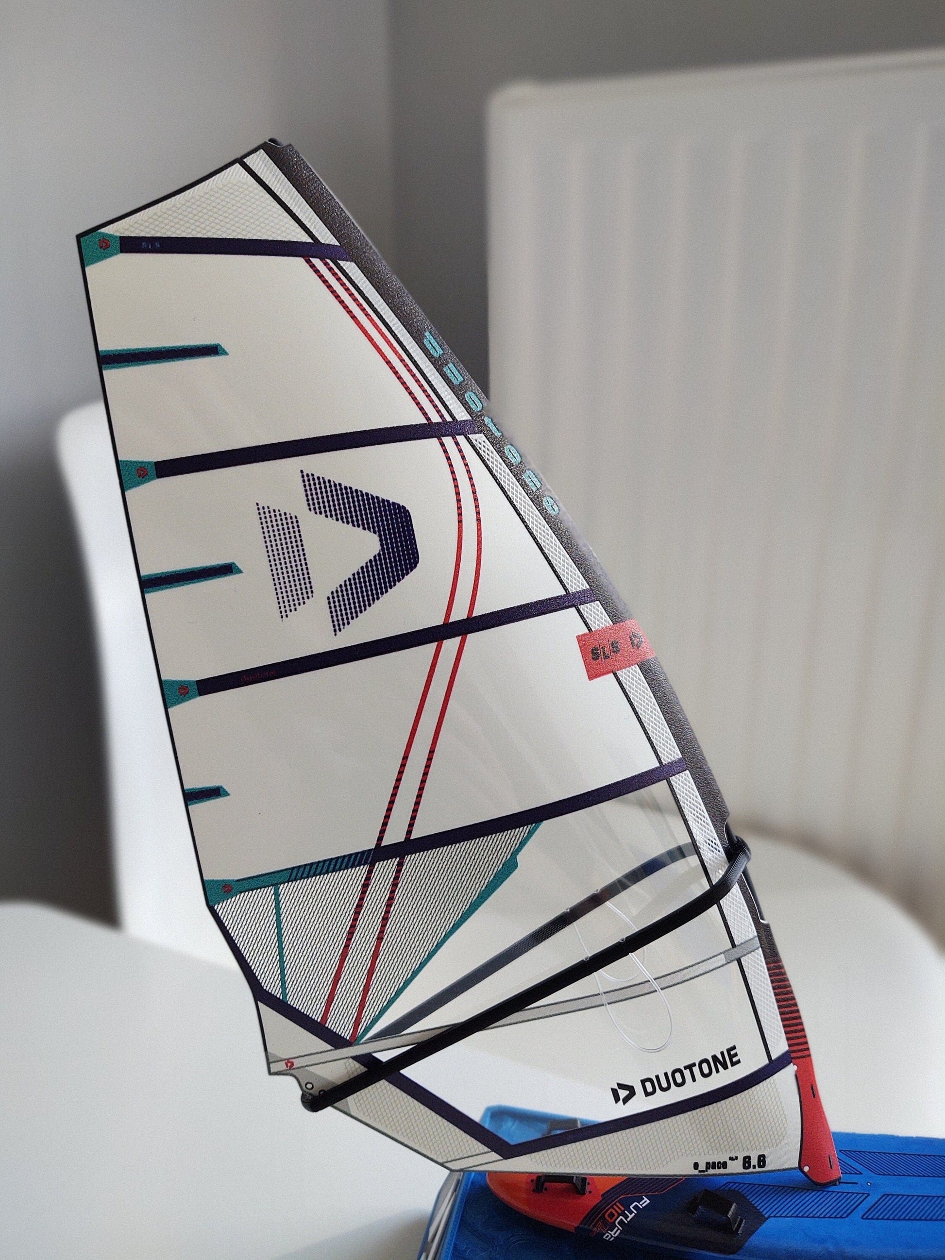 WindGiftModels Model Windsurfing model - Starboard Futura (2023) Duotone E_Pace SLS C05:white (2023) - New Stand