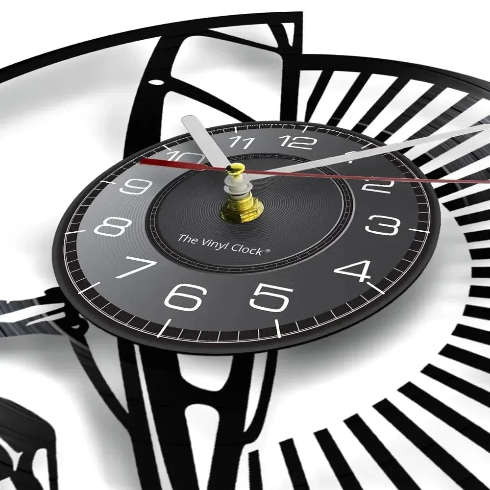 Windsurfing Gifts and Gear Clock Windsurfing Vinyl LP Record Wall Clock Home Decor