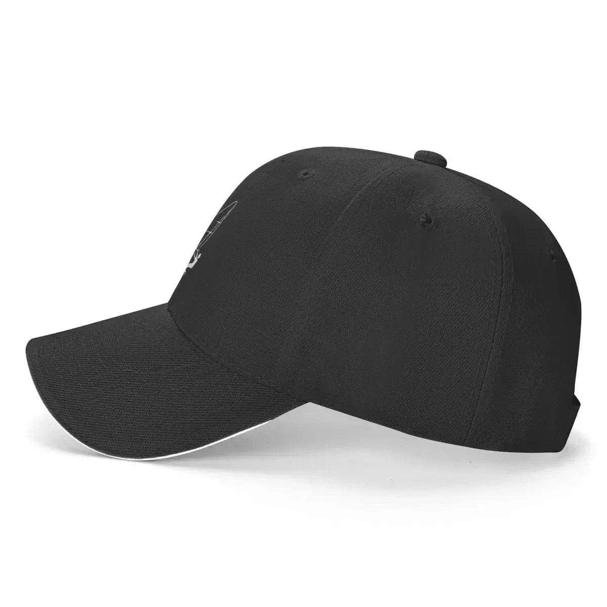 Windsurfing Gifts and Gear Hat Minimalist Windsurfing Design Baseball Cap Luxury man cap Mountaineering Fishing cap Streetwear Golf Wear Men Women's