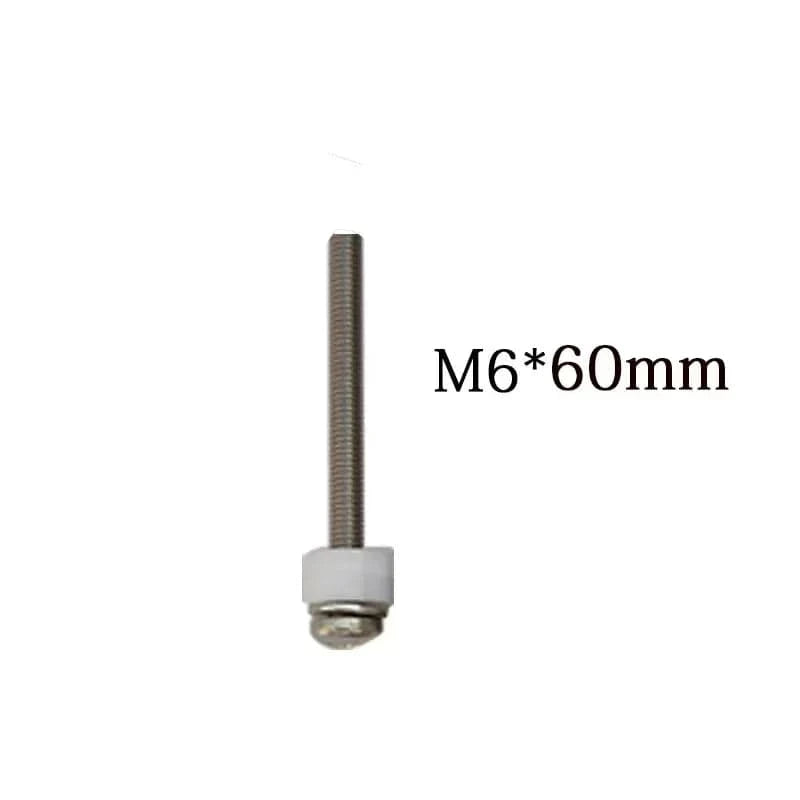 Windsurfing Gifts and Gear Screw M6 x 60MM 2pcs Windsurfing Fins Stainless Steel Screw 50 to 100mm