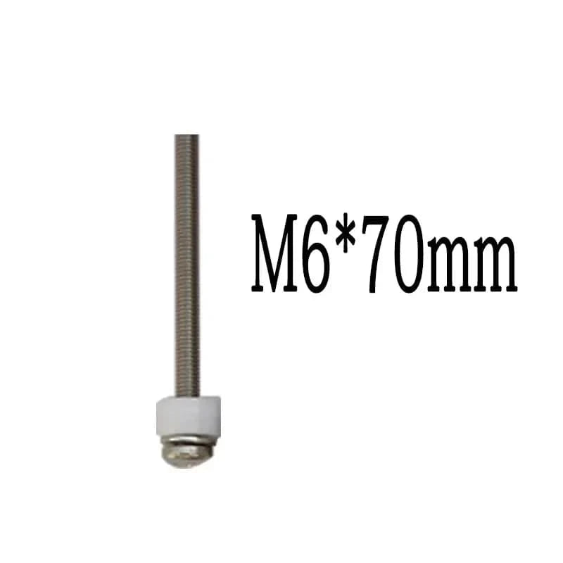 Windsurfing Gifts and Gear Screw M6 x 70MM 2pcs Windsurfing Fins Stainless Steel Screw 50 to 100mm