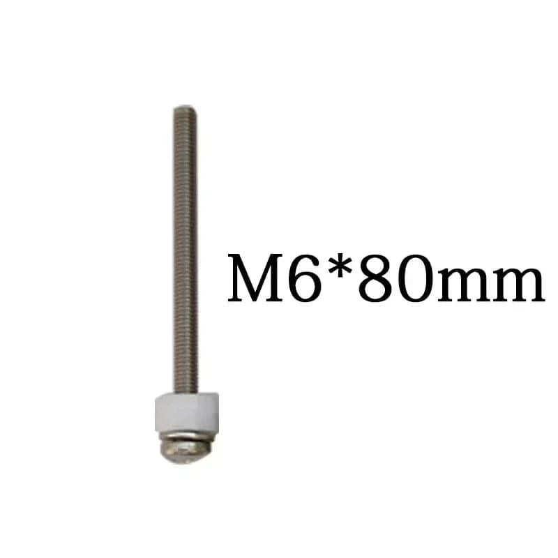 Windsurfing Gifts and Gear Screw M6 x 80MM 2pcs Windsurfing Fins Stainless Steel Screw 50 to 100mm