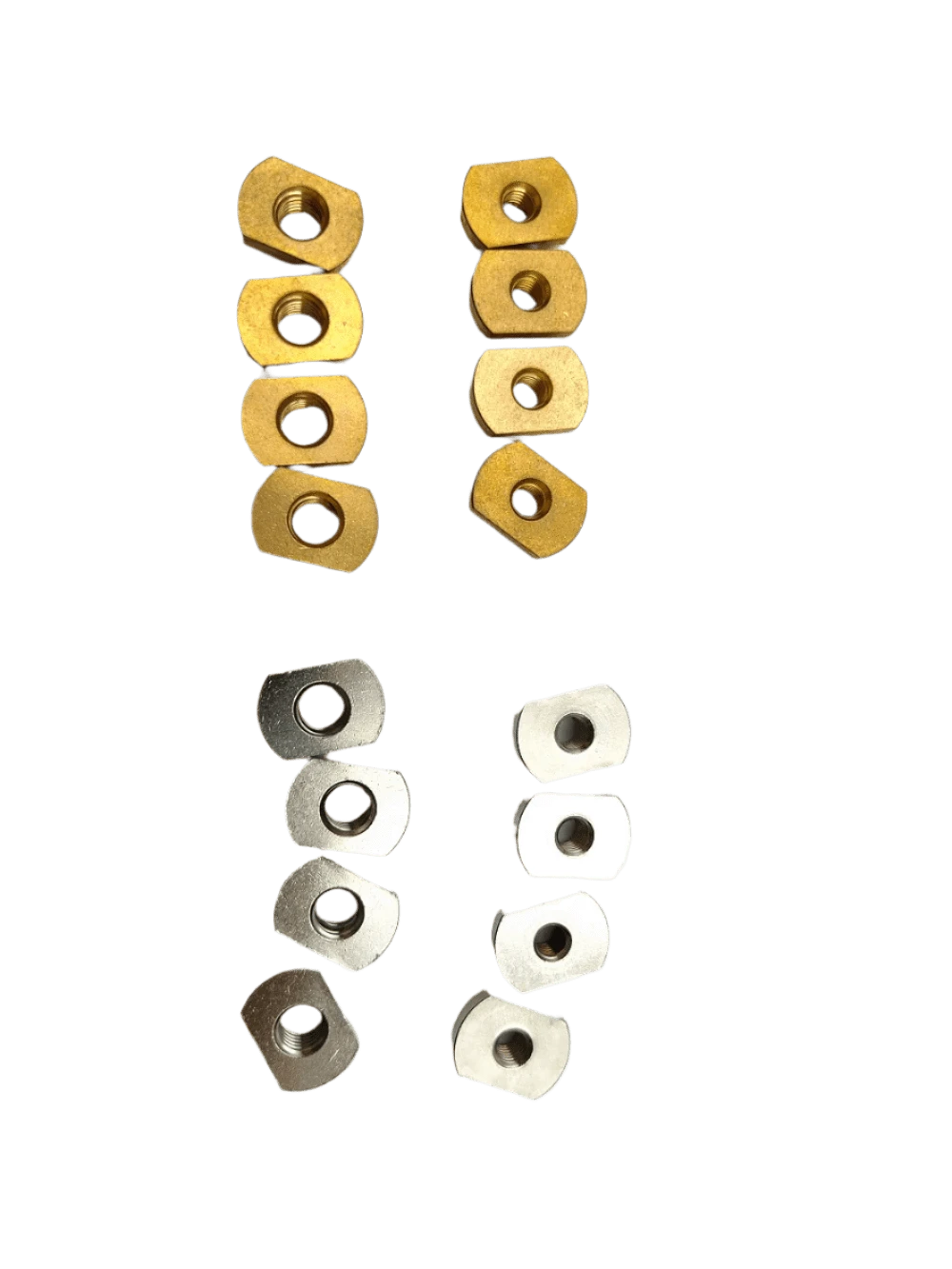 Windsurfing Gifts and Gear Screw 4pcs golden M8 4Pcs M8 Mounting Brass Mast track bolt