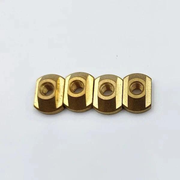 Windsurfing Gifts and Gear Screw 4pcs golden M8 4Pcs M8 Mounting Brass Mast track bolt