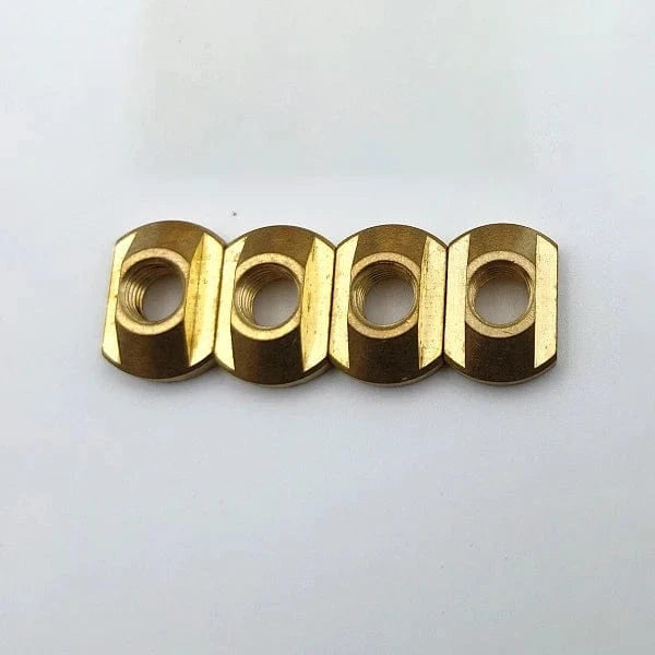 Windsurfing Gifts and Gear Screw 4pcs golden M8 4Pcs M8 Mounting Brass Mast track bolt