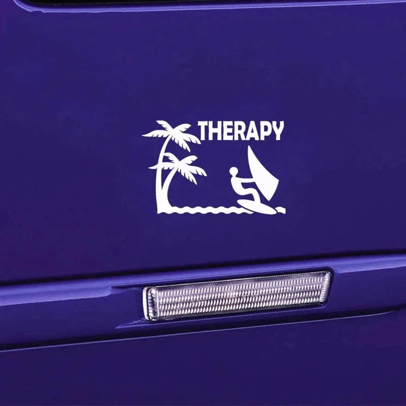 Windsurfing Gifts and Gear Sticker 16*10.5cm Windsurfing Vinyl Sticker Car