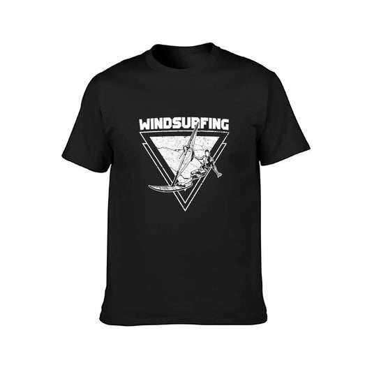 Windsurfing Gifts and Gear T-Shirt Windsurfing T-Shirt summer top black t-shirts for men