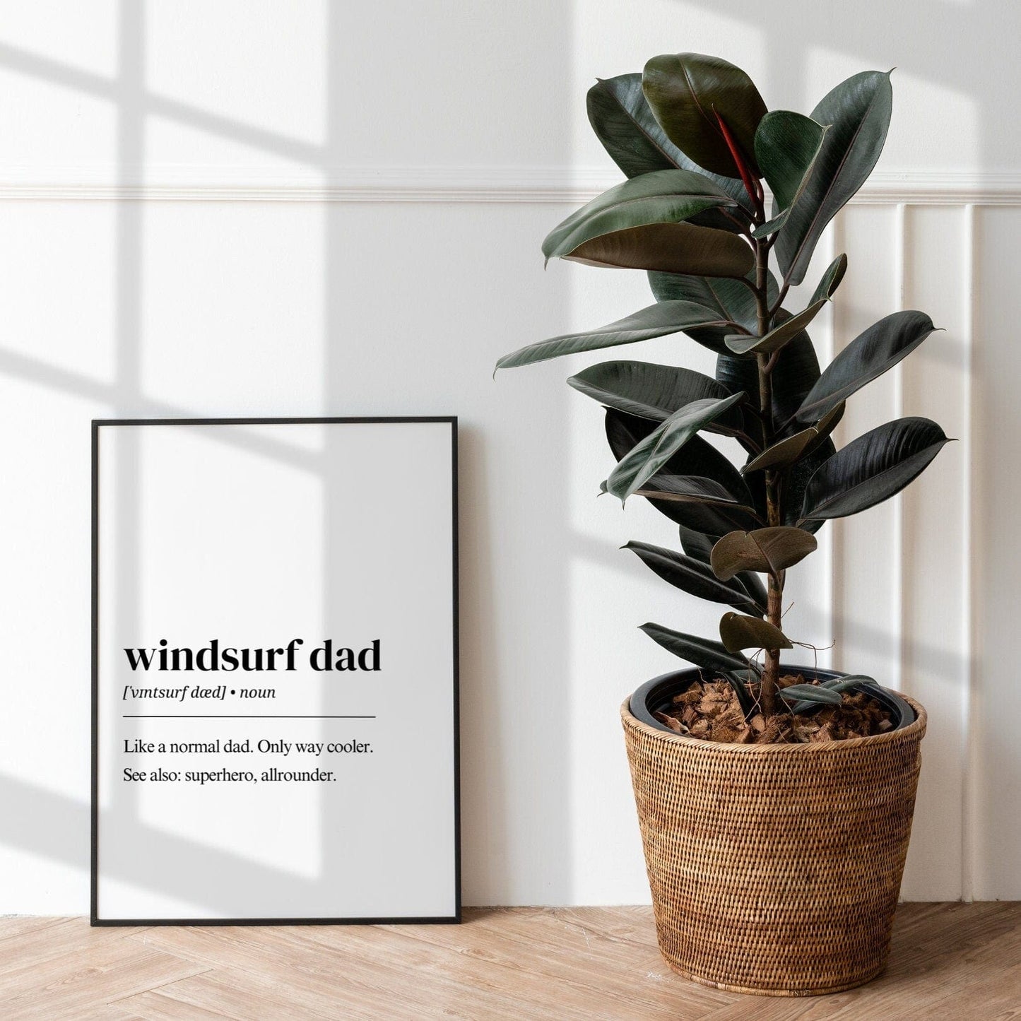 Windsurfing Gifts and Gear Windsurf Dad Definition digital download, Windsurf digital print, Wind poster, Wind surf gift, Windsurfer art, windsurf wall art, watersport