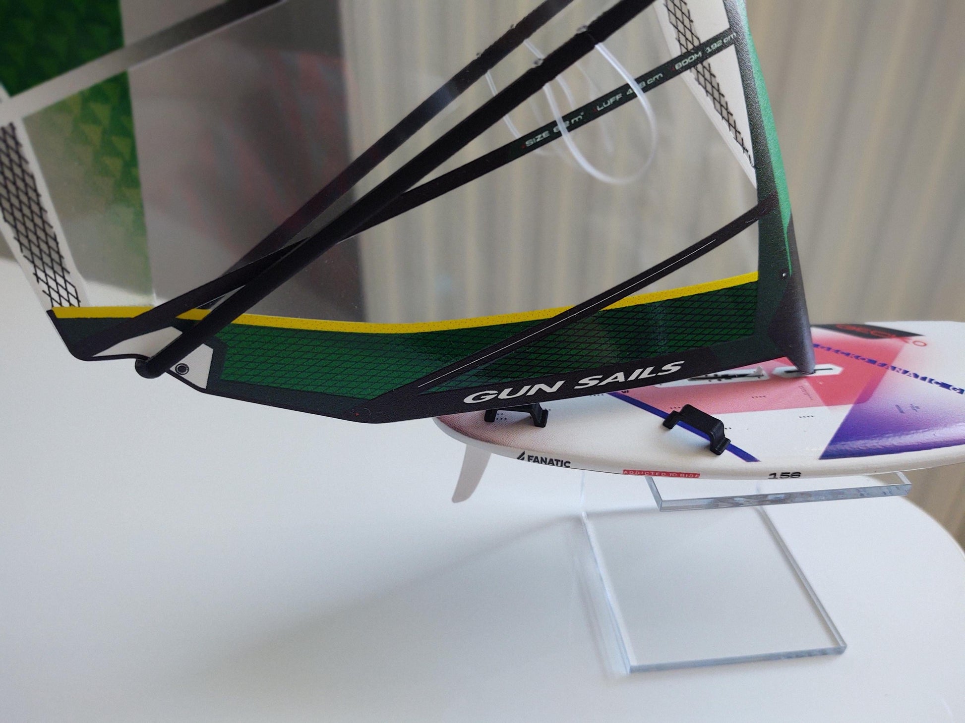 WindGiftModels Model Model Windsurfing Fanatic Gecko HRS DaggerBoard Gunsails Rapid