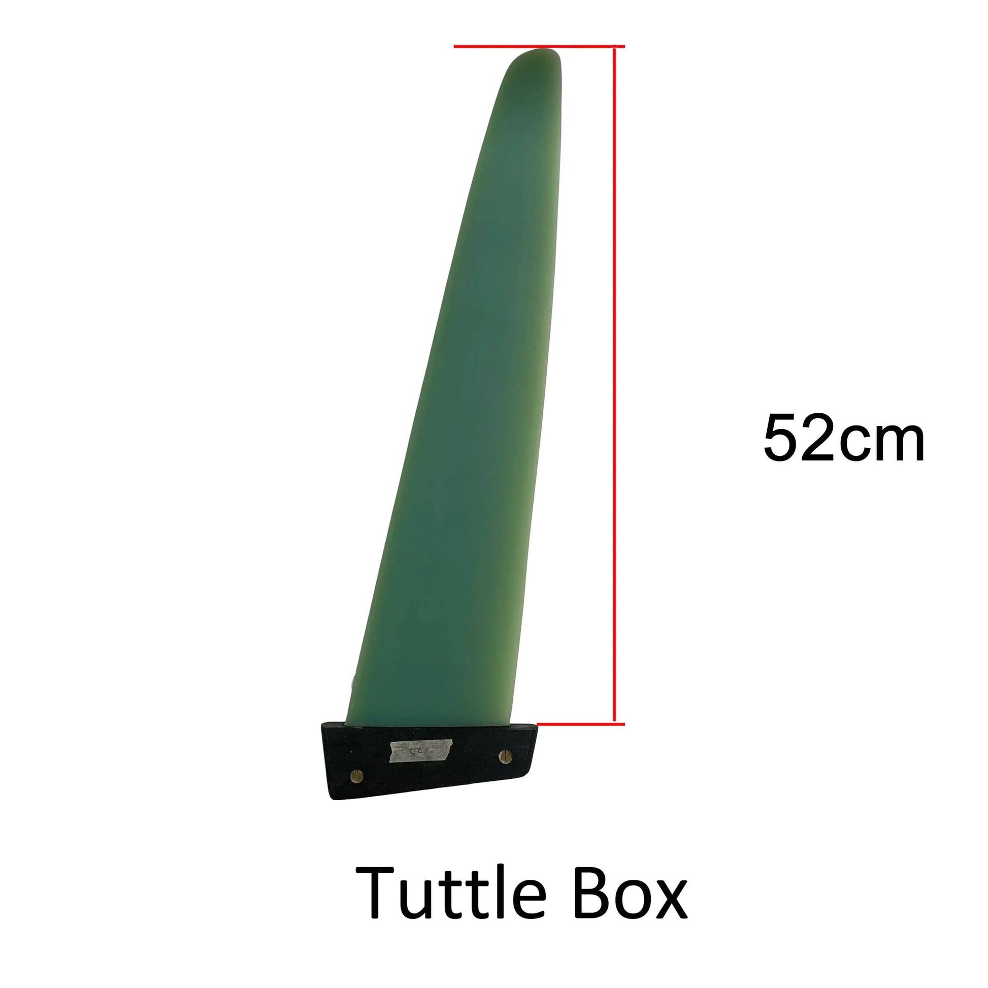 Windsurfing Gifts and Gear Fin Tuttle 52cm Anti-Weed and Slalom Pointer G10 Deep Tuttle/Power Box Fin