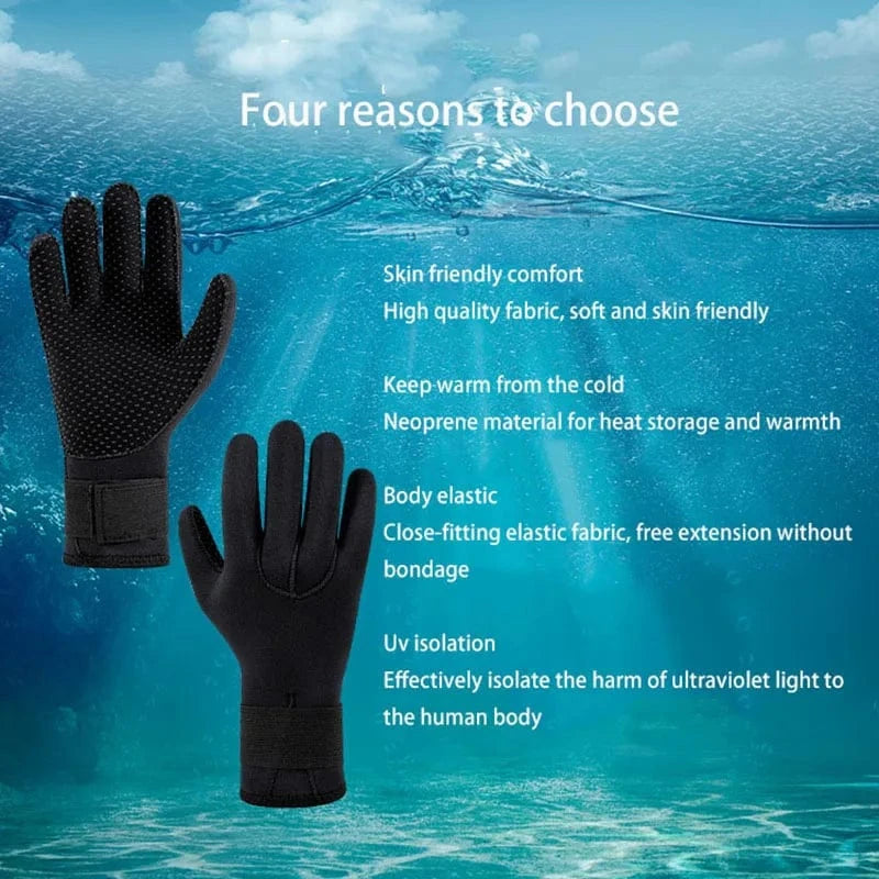 Windsurfing Gifts and Gear Glove Neoprene Palm Gloves for Men Keep Warm Wear Resistant