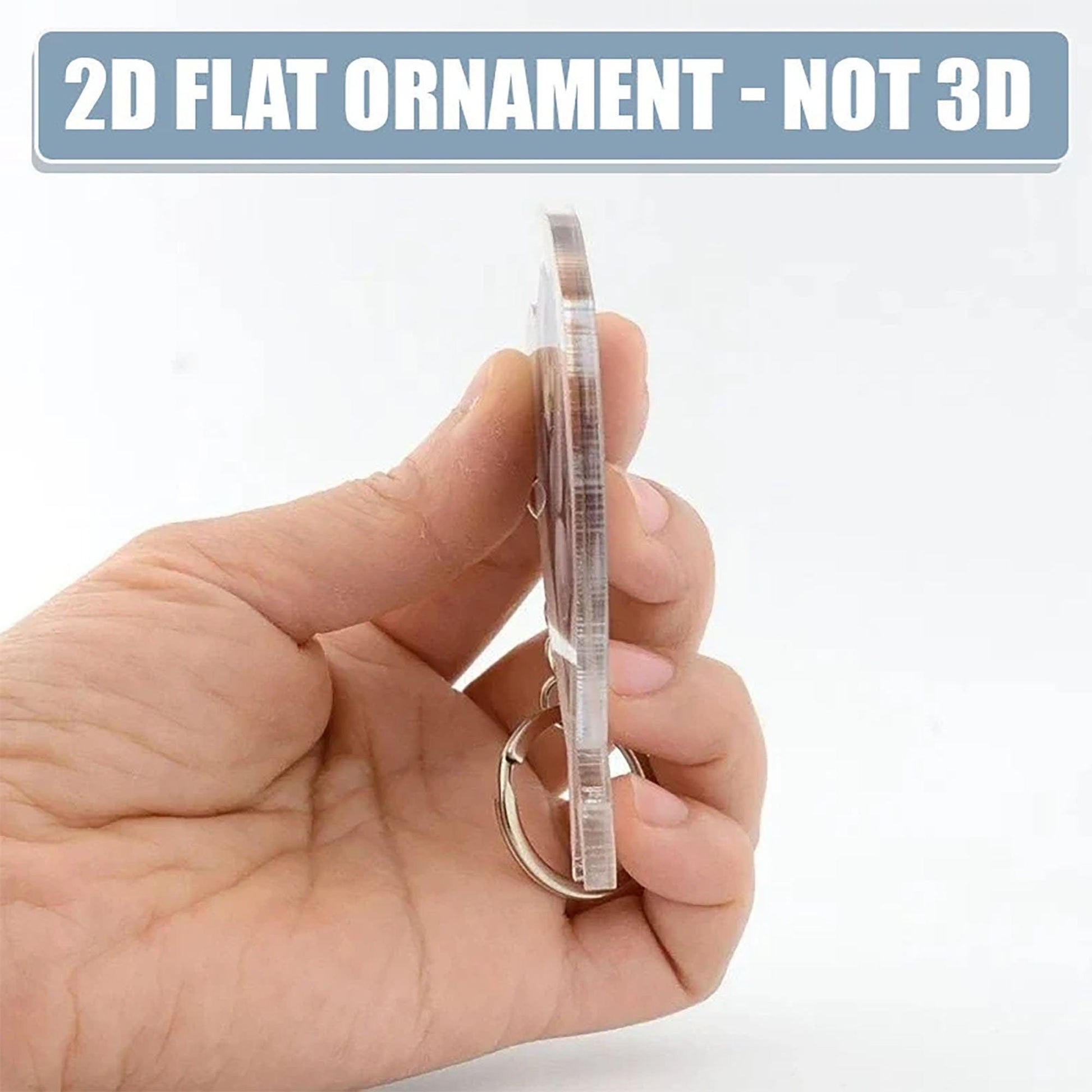 Windsurfing Gifts and Gear Personalized Windsurfing Ornament, Acrylic 2D Flat Ornament, Gift For Windsurfing Lover, Christmas Ornament Gift, Xmas Windsurfing Ornament