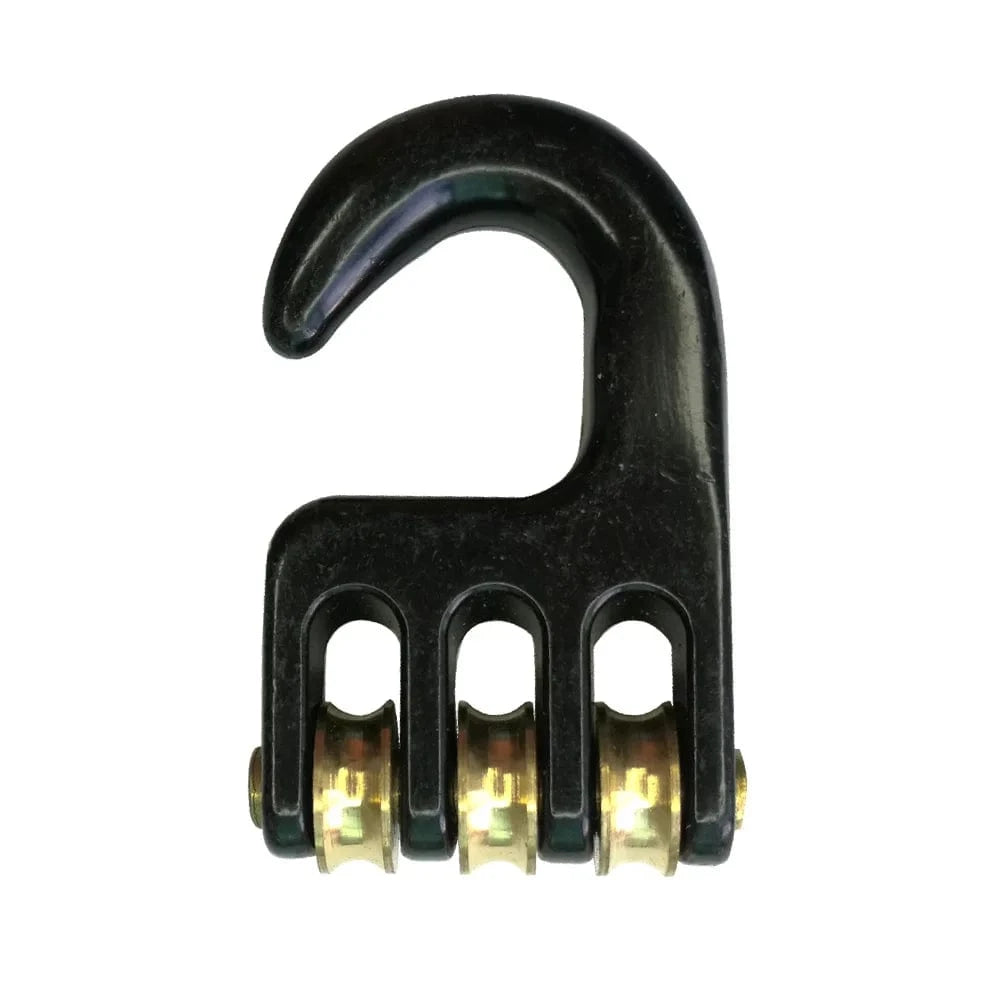 Windsurfing Gifts and Gear Pulley 3 Wheels Windsurfing pulley hook Rigging Trim Hook Downhaul