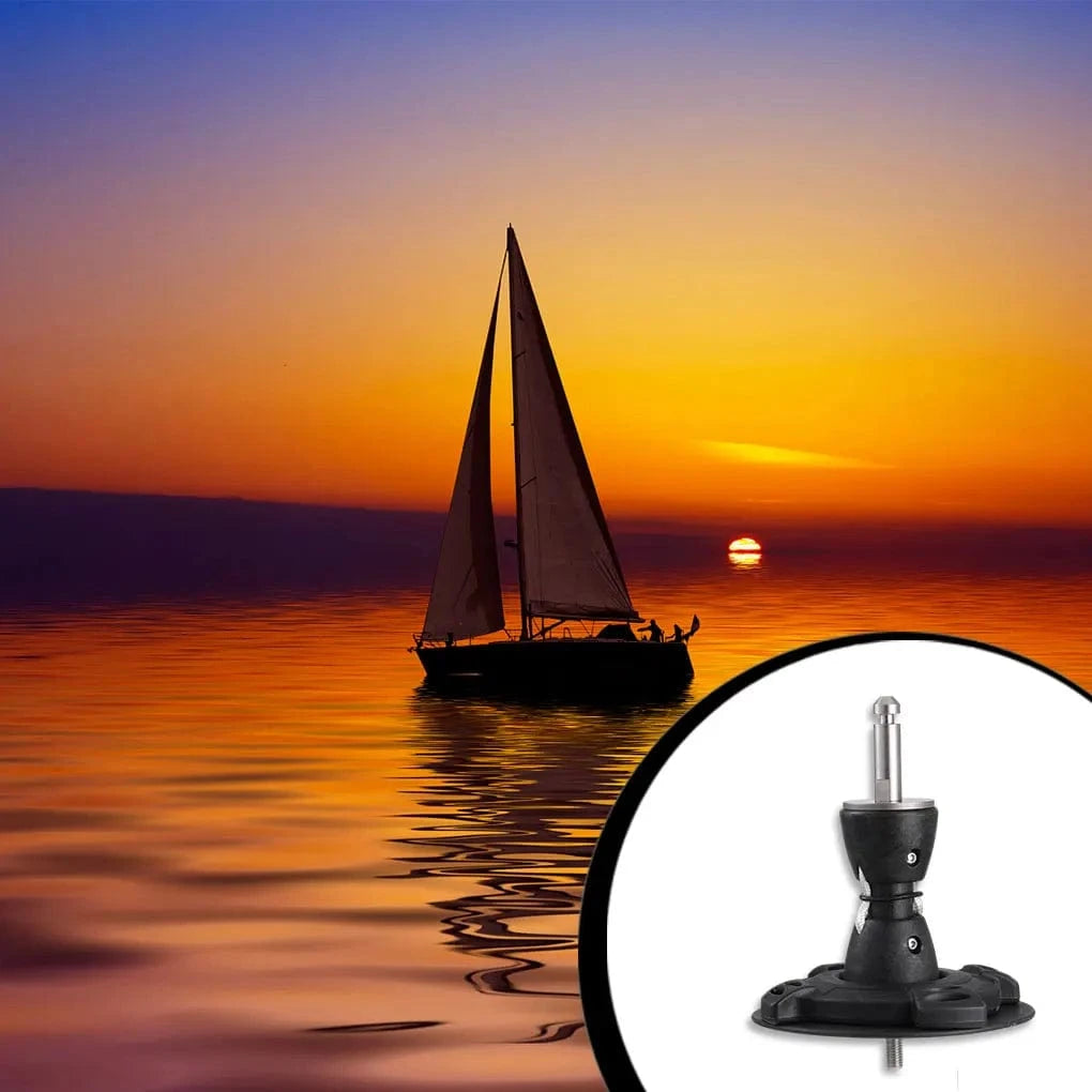 Windsurfing Gifts and Gear TYPE1 Sail Base Stainless Steel Rustproof Plastic Windsurf Mast Bases High Strength Durable Cardan Joint for Board Sailboard Accessory