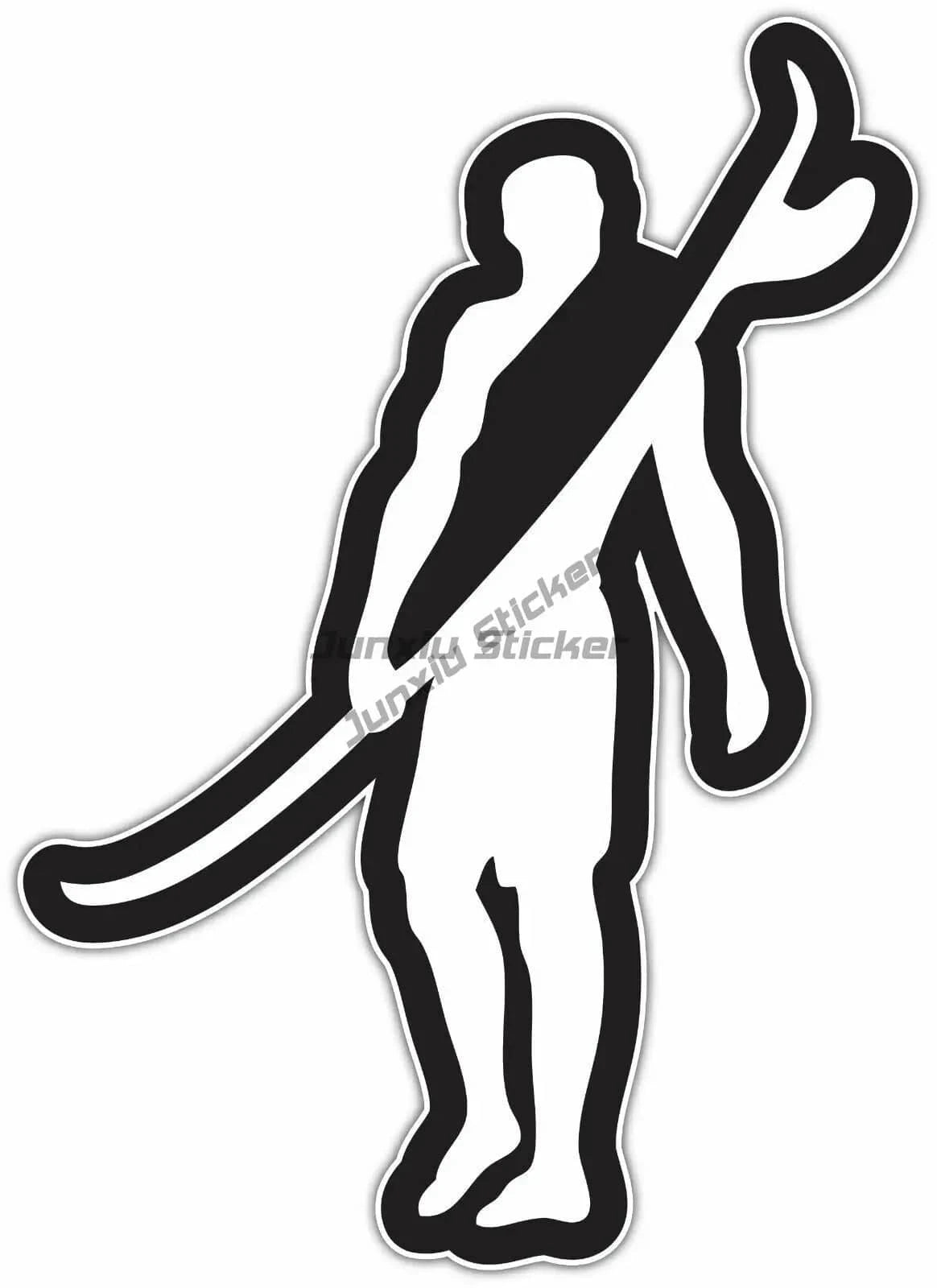 Windsurfing Gifts and Gear Sticker Windsurfer2 / 10cm Windsurfer Sticker Custom Decal Car Bumper Window Truck Camper