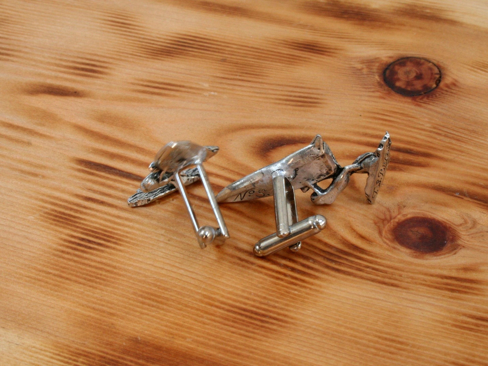 Windsurfing Gifts and Gear Windsurfing Cufflinks Pewter UK Handmade Water Sports Sea Birthday Gift cu
