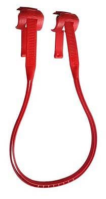 Clip Harness Lines Harness Lines 20-28" / Red Windsurfing Moulded Plastic Clip Harness Lines