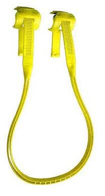 Clip Harness Lines Harness Lines 20-28" / Yellow Windsurfing Moulded Plastic Clip Harness Lines